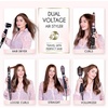 image:imageELLA BELLA 6 in 1 Professional Hot Air Styler Dual Voltage amp Straightener  Styling Without Heat Damage  Fast Drying Curling Volumizing amp Straightening Includes Travel Case