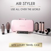 image:imageELLA BELLA 6 in 1 Professional Hot Air Styler Dual Voltage amp Straightener  Styling Without Heat Damage  Fast Drying Curling Volumizing amp Straightening Includes Travel Case
