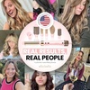 image:imageELLA BELLA 6 in 1 Professional Hot Air Styler amp Straightener Fast Drying  Powerful Hair Dryer Set  Styling Without Heat Damage Curling Volumizing Includes Protective Travel CasePink