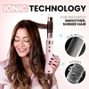 image:imageELLA BELLA 6 in 1 Professional Hot Air Styler amp Straightener Fast Drying  Powerful Hair Dryer Set  Styling Without Heat Damage Curling Volumizing Includes Protective Travel CasePink