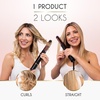 image:imageELLA BELLA Hair Straightener amp Air Curler 2 in 1 Titanium Flat Iron  Cooling Air Vents to Effortlessly Lock in Style Multiple Looks Professional Salon Results