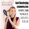 image:imageELLA BELLA Hair Straightening Brush Heated Straightener Brush Comb  Straightens in 1 Pass Ionic Technology for Healthier Hair Suitable for All Hair Types Heated Comb Design