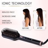 image:imageELLA BELLA Hair Straightening Brush Heated Straightener Brush Comb  Straightens in 1 Pass Ionic Technology for Healthier Hair Suitable for All Hair Types Heated Comb Design