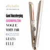 image:imageELLA BELLA Slimline Hair Straightener with Infrared 2in1 Curling  10 Temperature Settings Portable Compact Design 2in1 Straightening amp Curling Tool in One DeviceChampagne