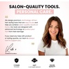 image:imageELLA BELLA Slimline Hair Straightener with Infrared 2in1 Curling  10 Temperature Settings Portable Compact Design 2in1 Straightening amp Curling Tool in One DeviceChampagne