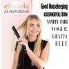 image:imageELLA BELLA Slimline Hair Straightener with Infrared 2in1 Curling  10 Temperature Settings Portable Compact Design 2in1 Straightening amp Curling Tool in One DeviceBlack