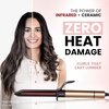 image:imageELLA BELLA Curling Iron 15 Professional Ceramic Wand All Hair Types  Professional Hair Curler  Transform Your Look in Seconds Say Goodbye to Heat Damage with Ceramic TechnologyBlackGold