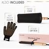 image:imageELLA BELLA Curling Iron 15 Professional Ceramic Wand All Hair Types  Professional Hair Curler  Transform Your Look in Seconds Say Goodbye to Heat Damage with Ceramic TechnologyBlackGold