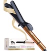 image:imageELLA BELLA Curling Iron 15 Professional Ceramic Wand All Hair Types  Professional Hair Curler  Transform Your Look in Seconds Say Goodbye to Heat Damage with Ceramic TechnologyBlackGold