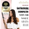 image:imageELLA BELLA Curling Iron 15 Professional Ceramic Wand All Hair Types  Professional Hair Curler  Transform Your Look in Seconds Say Goodbye to Heat Damage with Ceramic TechnologyBlackGold