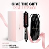 image:imageELLA BELLA Heated Round Thermal Styling Brush with Infrared 18 Barrel  Negative Ion Hot Hair Brush  Volumizer amp Curler in 1 Dry Hair Only Fast HeatUp Dual Voltage Auto ShutOff