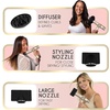 image:imageELLA BELLA Ionic Hair Dryer Champagne amp Heat Protectant Spray  Negative Ion Blow Dryer with Diffuser  Rapid Drying Intelligent Heat Control  Lightweight Low Noise  Nourishing UV Shield Hair Care