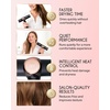 image:imageELLA BELLA Ionic Hair Dryer Dual Voltage with Diffuser  Blow Dryer Quiet  Negative Ion Technology Intelligent Heat Control amp Rapid Drying Speeds Low Noise Lightweight Suitable All Hair Types