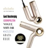 image:imageELLA BELLA Ionic Hair Dryer Foldable with Diffuser Perfect for Travel  Negative Ion Blow Dryer Intelligent Heat Control amp Rapid Drying Lightweight Low Noise TechnologyChampagne
