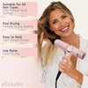 image:imageELLA BELLA Ionic Hair Dryer Pink amp Heat Protectant Spray  Negative Ion Blow Dryer with Diffuser  Rapid Drying Intelligent Heat Control  Lightweight Low Noise  Nourishing UV Shield Formula