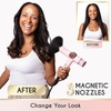image:imageELLA BELLA Ionic Hair Dryer Pink amp Heat Protectant Spray  Negative Ion Blow Dryer with Diffuser  Rapid Drying Intelligent Heat Control  Lightweight Low Noise  Nourishing UV Shield Formula