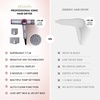 image:imageELLA BELLA Ionic Hair Dryer with Diffuser  Negative Ion Blow Dryer Quiet  ProfessionalGrade Blow Dryer Intelligent Heat Control amp Rapid Drying Lightweight Low Noise All Hair TypesGrey  Purple