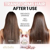 image:imageELLA BELLA Keratin Hair Serum with Argan Oil amp Vitamins A E B5  AntiFrizz Hair Treatment amp Night Repair Hair Vitamins for Women for Smooth Shiny FrizzFree Hair Every Day