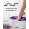 image:imageELLA BELLA Paraffin Wax Machine for Hand and Feet Wax Warmer amp Refill Kit  EverythinginOne Kit Paraffin Wax Refills Mitts amp Booties Soothing AtHome Spa ReliefViolet