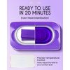 image:imageELLA BELLA Paraffin Wax Machine for Hand and Feet Wax Warmer amp Refill Kit  EverythinginOne Kit Paraffin Wax Refills Mitts amp Booties Soothing AtHome Spa ReliefViolet