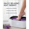 image:imageELLA BELLA Paraffin Wax Machine for Hand and Feet Wax Warmer amp Refill Kit  EverythinginOne Kit Paraffin Wax Refills Mitts amp Booties Soothing AtHome Spa ReliefBlack