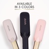 image:imageELLA BELLA Titanium Flat Iron Hair Straightener Large with Infrared  Professional Straightening Iron for Women  Digital Display for Accurate Temperature Control Good Housekeeping FeaturedChampagne