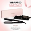 image:imageELLA BELLA Titanium Flat Iron Hair Straightener Large with Infrared  Professional Straightening Iron for Women  Digital Display for Accurate Temperature Control Good Housekeeping FeaturedBlack