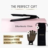 image:imageELLA BELLA Titanium Flat Iron Hair Straightener Slim with Infrared  Professional Straightening Iron for Women  Digital Display for Accurate Temperature Control Good Housekeeping FeaturedBlack