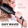 image:imageELLA BELLA Ultimate Waver Curling Iron Crimper Hair Tool Dual Voltage  Adjustable Heat Settings AntiScald Tech Ionic Ceramic Coating for LongLasting FrizzFree Beach WavesBlackRose Gold