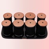 image:imageELLA BELLA Hot Rollers  Ultimate Styling Power for Short Medium amp Long Hair  Hot Hair Curlers  Rapid Heat Up Time  Includes Premium Travel Case Hair Clips amp Heatproof Gloves  BlackBronze