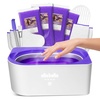 image:imageELLA BELLA Paraffin Wax Machine for Hand and Feet Wax Warmer amp Refill Kit  EverythinginOne Kit Paraffin Wax Refills Mitts amp Booties Soothing AtHome Spa ReliefViolet