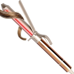image:imageELLA BELLA Curling Iron 15 Professional Ceramic Wand All Hair Types  Professional Hair Curler  Transform Your Look in Seconds Say Goodbye to Heat Damage with Ceramic TechnologyChampagne