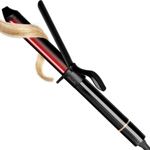 image:imageELLA BELLA Curling Iron 15 Professional Ceramic Wand All Hair Types  Professional Hair Curler  Transform Your Look in Seconds Say Goodbye to Heat Damage with Ceramic TechnologyBlack
