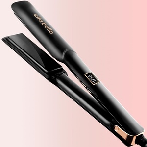 image:imageELLA BELLA Professional Ceramic Flat Iron Hair Straightener for Women  Professional Straightening Iron for Women  Accurate Temperature Control As Featured in Good Housekeeping