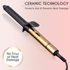 image:imageELLA BELLA Curling Iron 125 Inch amp Hair Protection Oil  Professional Hair Curler  Curling Wand  Ceramic Curling Irons  Transform Your Look in Seconds  Suitable for All Hair Types