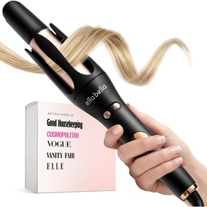 image:imageELLA BELLA Automatic Rotating Curling Iron Auto Hair Curler for Long Hair  Easy to Use  Digital Display for Accurate Temperature Control Transform Your Look in Seconds Ideal for Longer Hair