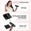 image:imageELLA BELLA Professional Hair Dryer with Smart Mat  AutoPause Ionic Blow Dryer for Fast Drying amp Frizz Control  1600W Diffuser 4 HeatSpeed Levels