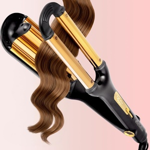 image:imageELLA BELLA Open Waver Deep Waver Curling Iron 3 Barrel Crimper Tool