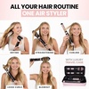 image:imageELLA BELLA 6 in 1 Professional Hot Air Styler amp Straightener Fast DryingBlackRose Gold