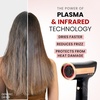 image:imageELLA BELLA Infrared Foldable Hair Dryer Brushless Motor Dual Voltage